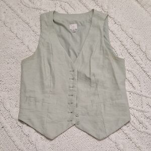 A New Day Light Green Vest